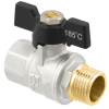Kulový ventil 1" FM motýl, RAFTEC (DRB31)