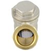 Filtr závitový 1/2" poniklovaný s nerezovým sítkem