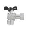 Rohový kulový kohout 3/4"x3/4"s převlečnou matkou (DRBZ2)