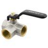 Třícestný kulový ventil 1", RAFTEC (TDRH03)