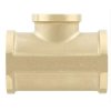 T-kus mosazný reduk. 3/4" x 1/2" x 3/4" silnostěnný, RAFTEC