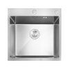 Nerezový dřez 50x50mm se sifonem, MIXXUS