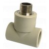 PPR T-kus s kovovým závitem vnějším 25 x 3/4" x 25 mm