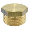 mosazná zátka 1/4 palce s vnějším závitem (M), CW617N