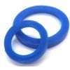 Silikonové těsnění ploché, modré 3/8"