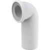 Dopojení k WC - koleno 90° 110 mm, bílé