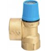 Pojistný ventil na vodu SVW 3/4" x 1", 4bar