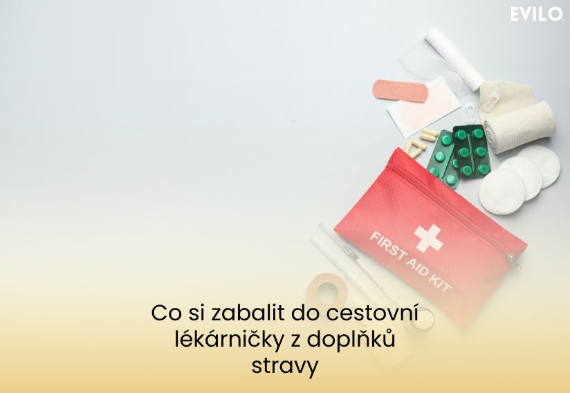 Co si zabalit do cestovní lékárničky z doplňků stravy