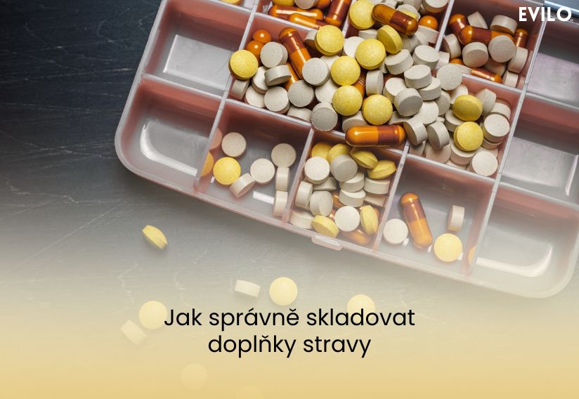 Jak správně skladovat doplňky stravy