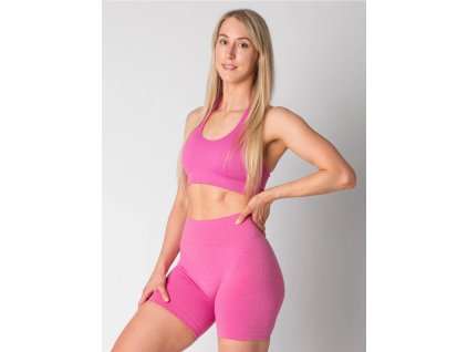 Sportovní podprsenka Luna růžová2