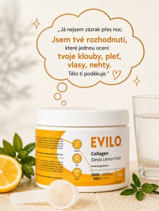 Jsem tvoje nejlepší rozhodnutí. 🧡 #Collagen #health #evilo