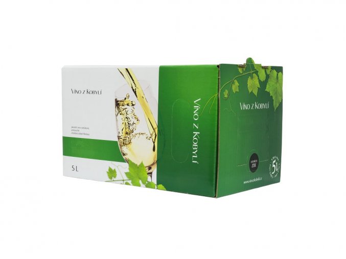 Sauvignon, Bag in Box 5l, Víno z Kobylí