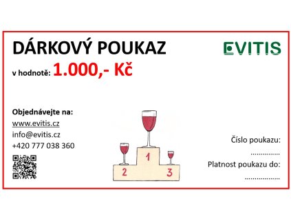 Dárkový poukaz 1000,- Kč