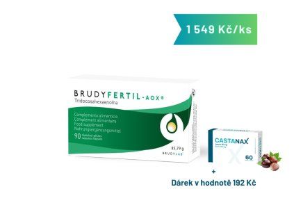 BRUDYFERTIL – AOX®  + dárek Castanax Aescin v hodnotě 192 Kč