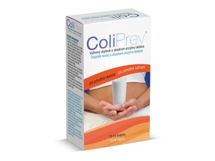 ColiPrev® kvapky s obsahom enzýmu laktáza 15 ml