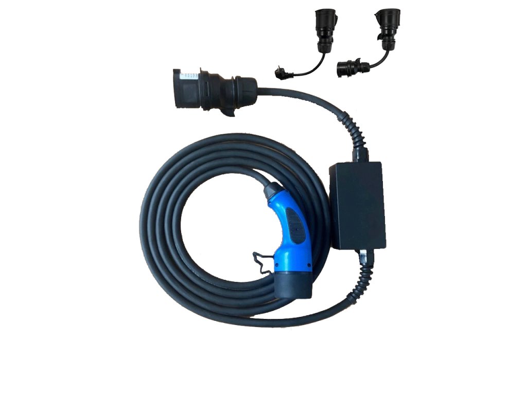 Type 2 charging cable 32A/400V, 22 kW —