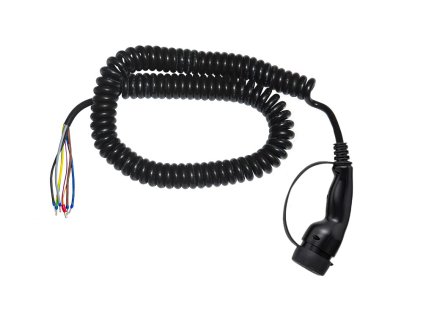 E line Coiled Cable T2 open end