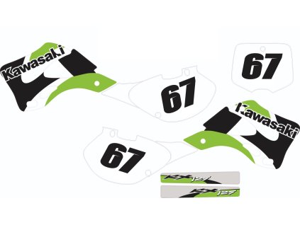 Sada polepů Kawasaki KX 125 2001