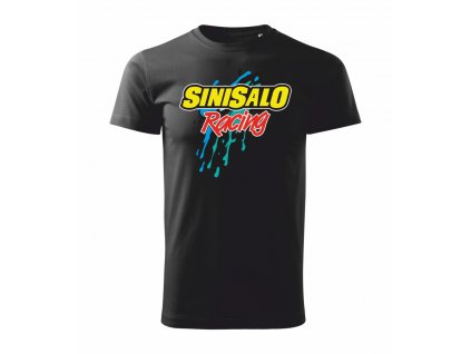 Pánské tričko Sinisalo Racing - Black/White/Grey