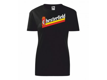 Dámské tričko Chesterfield - Black/White/Grey