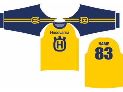 Motokrosový retro dres Husqvarna