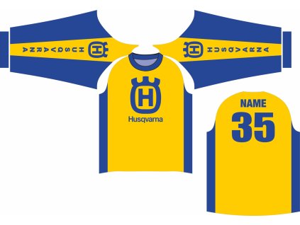 Motokrosový retro dres Husqvarna