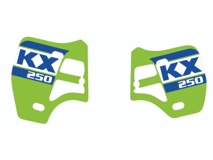 Polepy spojlerů Kawasaki KX 250 1988