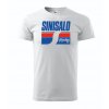 Pánské tričko SINISALO Racing - Black/White