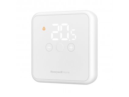 Bezdrátový digitální termostat Honeywell DT4R, bez spínací jednotky, bílý (DTS42WRFST20)