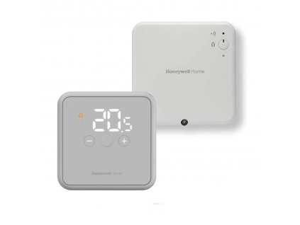 Bezdrátový digitální termostat s modulací Honeywell DT4R, šedivý (YT43MRFGT31)