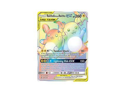 Raichu&Alolan Raichu GX 241