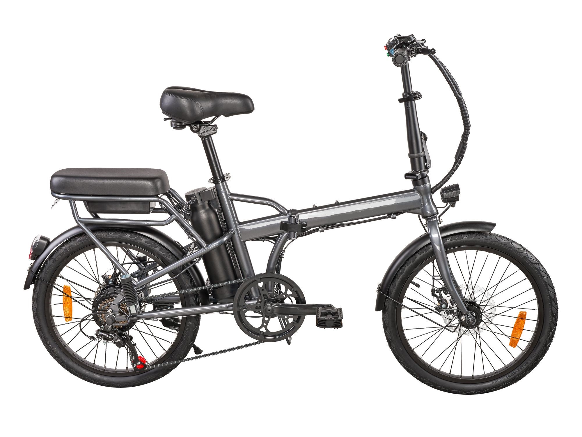 Elektrický bicykel ZT-12-CAMP 6.0 Farba: strieborná