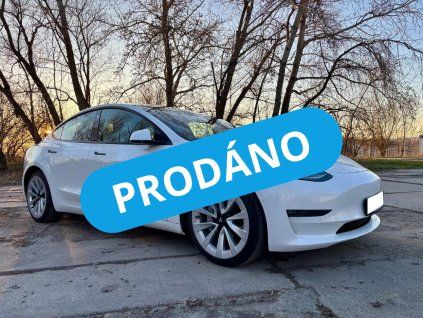 Tesla Model 3 Long Range Refresh 2021 75 kWh tažné – elektromobil na prodej