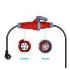 Adaptér CEE 16 A na 230 V – oba konce adaptéru