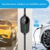 e-Vision Flex Pro 11 kW Wi-Fi – nabíječka během nabíjení auta