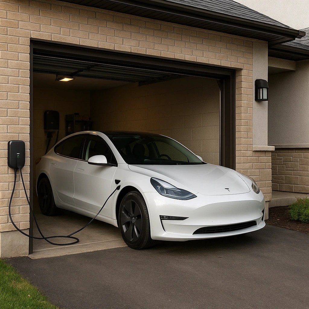 Czy ładowanie samochodu elektrycznego w garażu jest bezpieczne?
