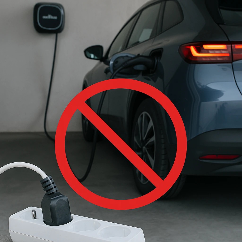 Ładowanie samochodu elektrycznego z przedłużacza. Czy to w ogóle bezpieczne?