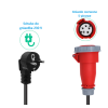 Adapter CEE 16 A na 230 V – wtyczka Schuko i gniazdo CEE
