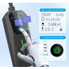 e-Vision Flex Mini 3,7 kW – displej s parametrami nabíjania