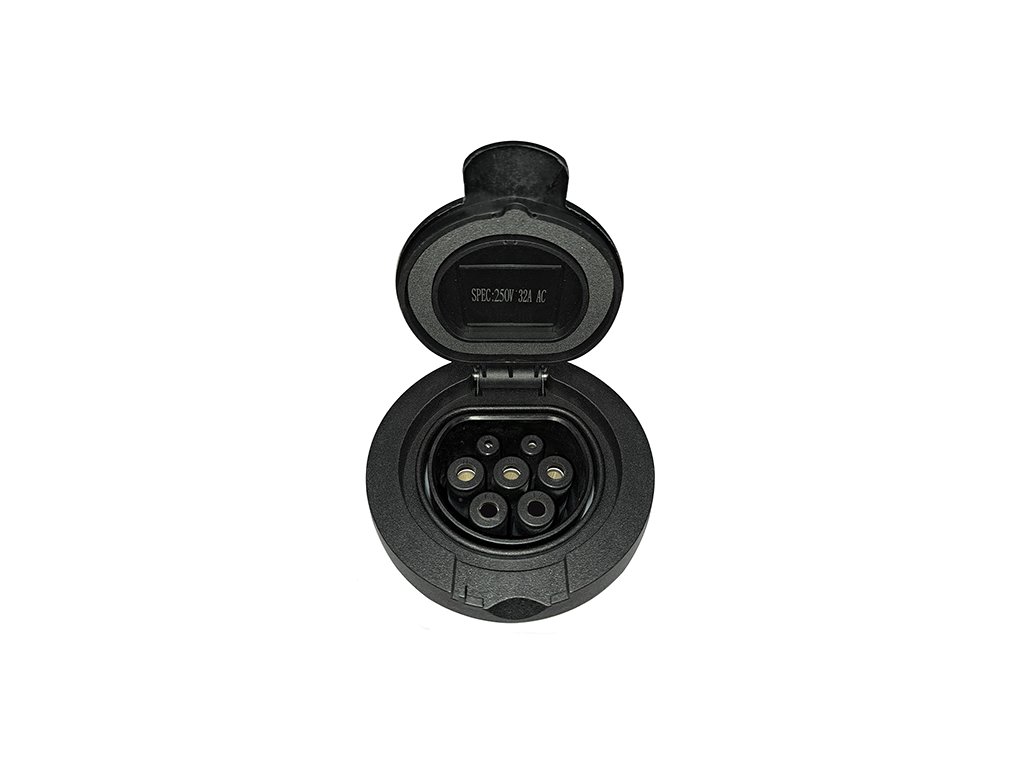 eng pl Type 2 female EV socket 32A 1 phase 694 3