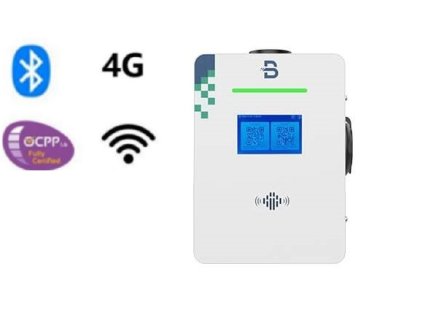 Wallbox Beny BCPCM-BT2N-P 1x22kW, 4G + AKCE EVMAPA na 1 rok zdarma