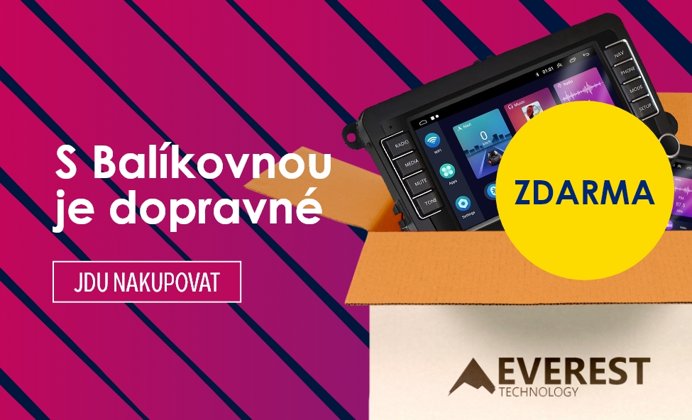 Balíkovnou po ČR zdarma!