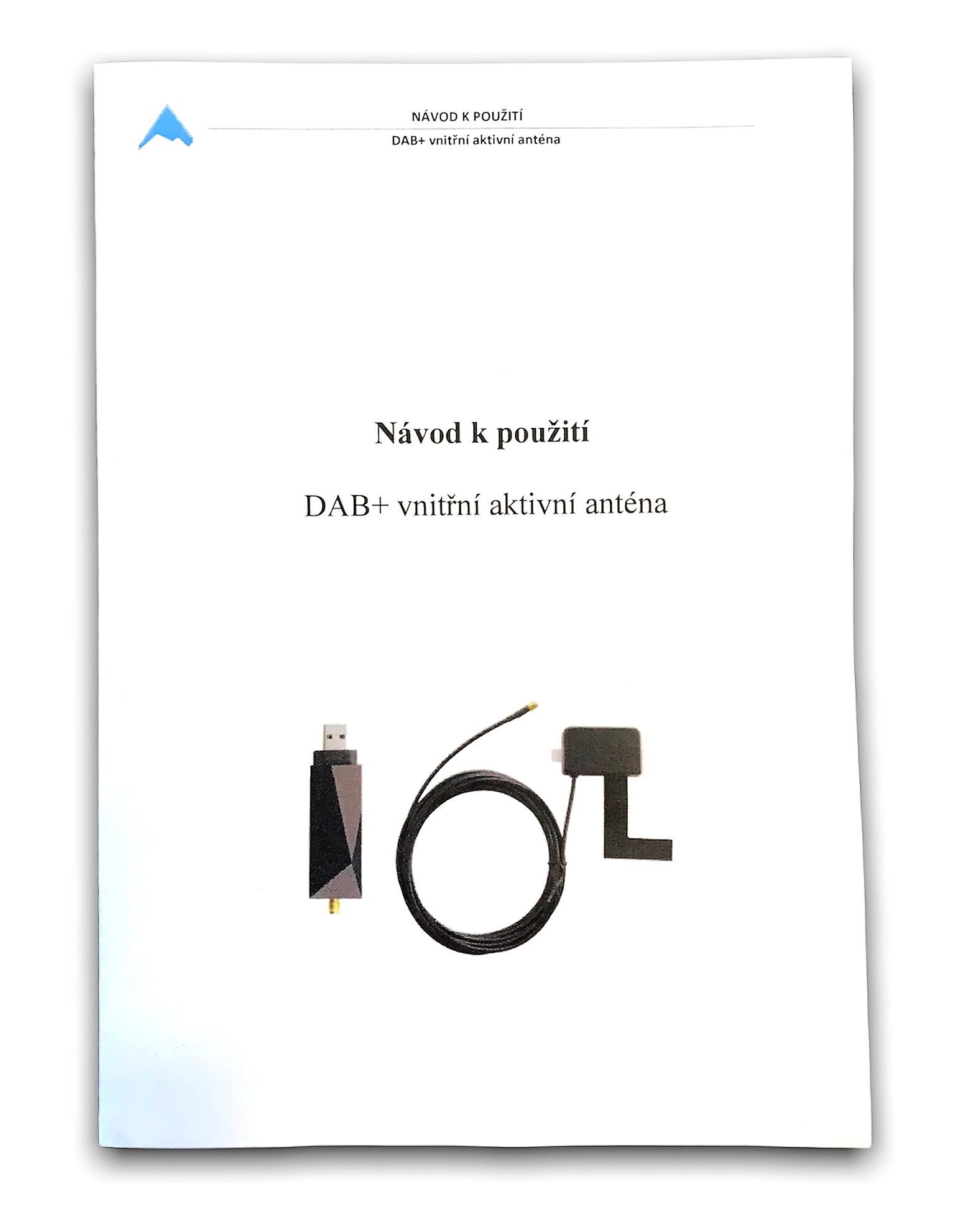 DAB+ antena USB manual - evtech.cz