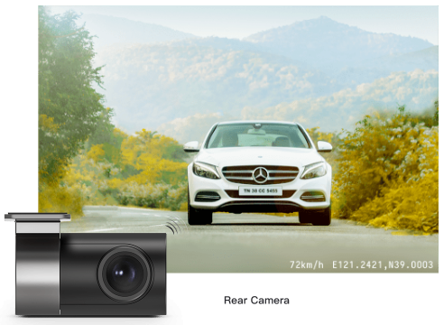 Duální kamera Xiaomi 70mai A500S se zadní kamerou RC06 s Full HD  - evtech.cz
