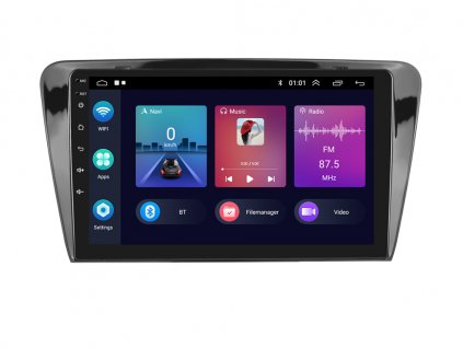 2DIN autorádio A3019 s Android 13 pro Škoda Octavia III, CarPlay, AndroidAuto s GPS modulem a dotykovou obrazovkou evtech.cz