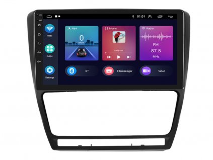 2DIN autorádio A3019 s Android 13 pro Škoda Octavia II, CarPlay, AndroidAuto s GPS modulem a dotykovou obrazovkou evtech.cz