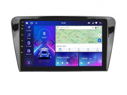 2DIN autorádio A3454 s Android 13 pro Škoda Octavia III, CarPlay, AndroidAuto s GPS modulem a dotykovou obrazovkou evtech.cz