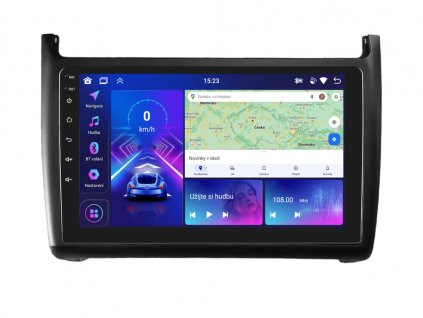 2DIN autorádio A3453 s Android 13 pro Volkswagen Polo, CarPlay, AndroidAuto s GPS modulem a dotykovou obrazovkou evtech.cz