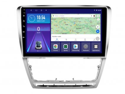 ISUDAR autorádio T68B IEV01 s Android pro Škoda Octavia II, CarPlay, AndroidAuto s GPS modulem a dotykovou obrazovkou evtech.cz