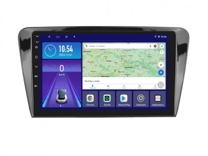 ISUDAR autorádio T68B IEV03 s Android pro Škoda Octavia III, CarPlay, AndroidAuto s GPS modulem a dotykovou obrazovkou evtech.cz